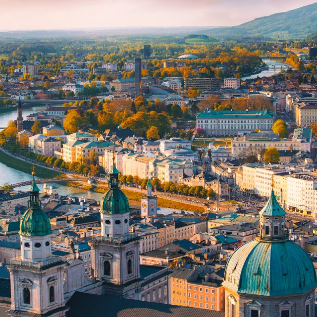 Landscape view of Vienna